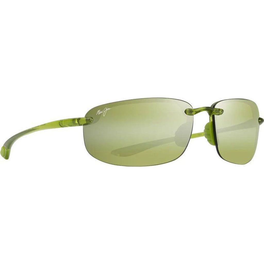 Ho'okipa, Shiny Transparent Light Green/Maui HT Polarised Lenses