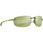 Ho'okipa, Shiny Transparent Light Green/Maui HT Polarised Lenses