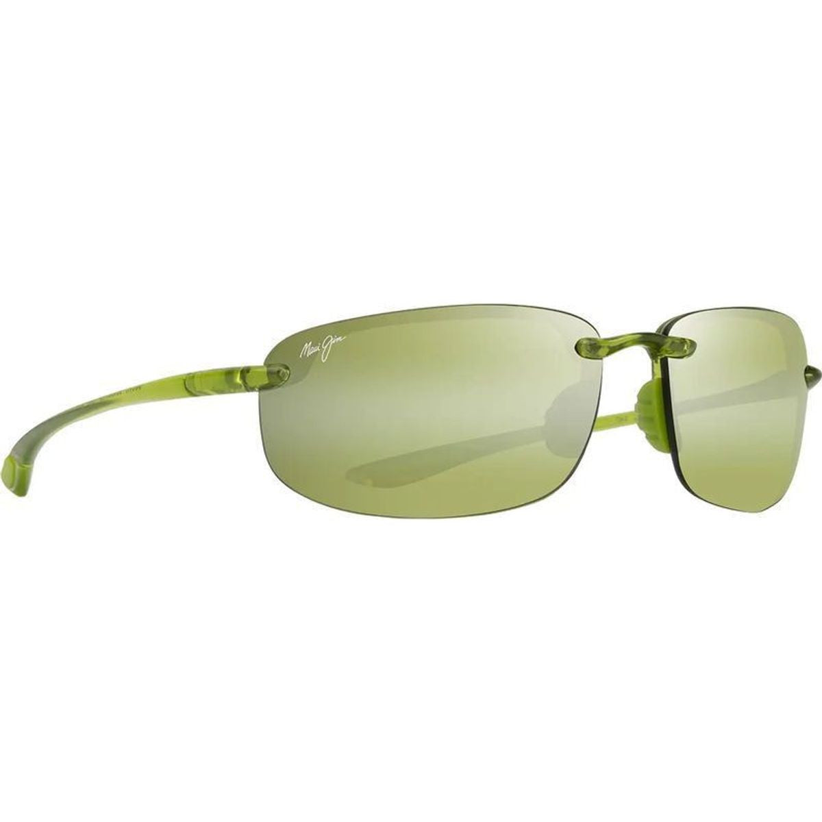 Ho'okipa, Shiny Transparent Light Green/Maui HT Polarised Lenses