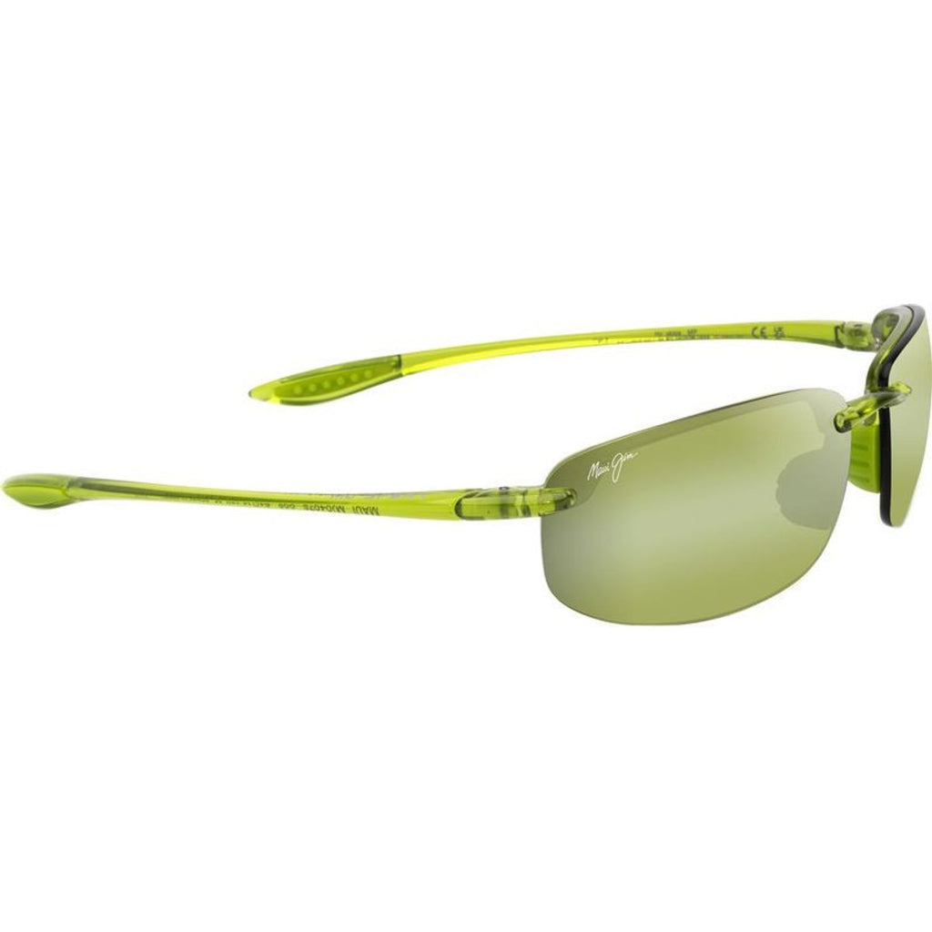 Ho'okipa, Shiny Transparent Light Green/Maui HT Polarised Lenses
