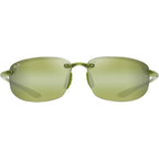 Ho'okipa, Shiny Transparent Light Green/Maui HT Polarised Lenses