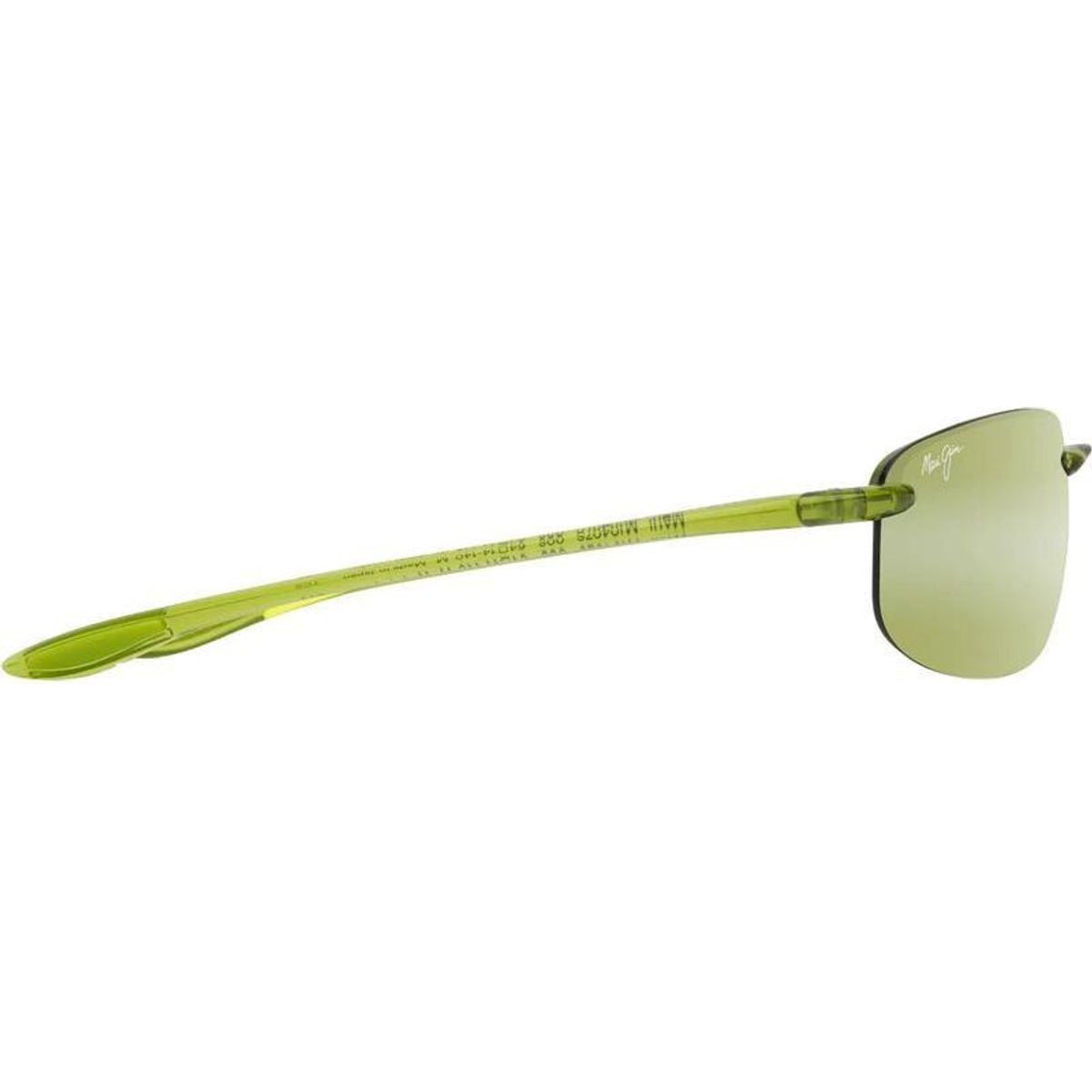 Ho'okipa, Shiny Transparent Light Green/Maui HT Polarised Lenses