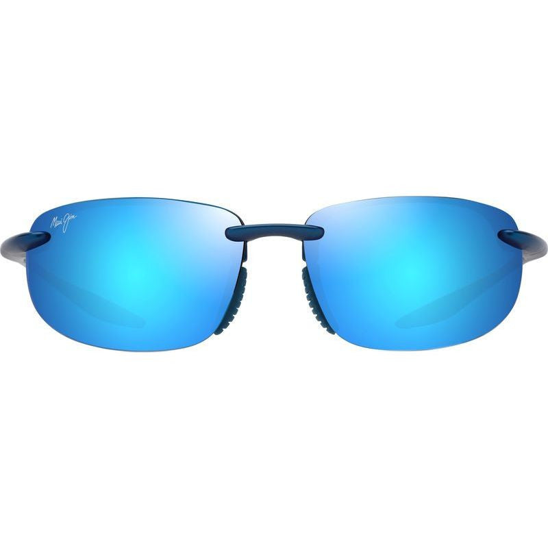 Ho'okipa Ultra Alt Fit, Matte Metallic Blue/Blue Hawaii Polarised Lenses
