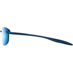 Ho'okipa Ultra Alt Fit, Matte Metallic Blue/Blue Hawaii Polarised Lenses