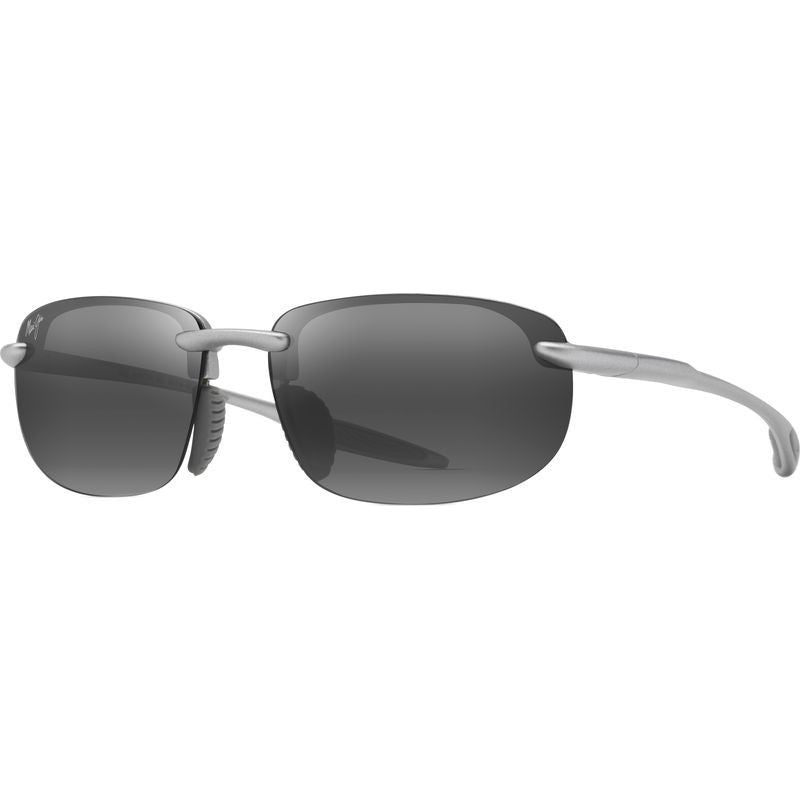 Ho'okipa Ultra Alt Fit, Matte Metallic Silver/Neutral Grey Polarised Lenses