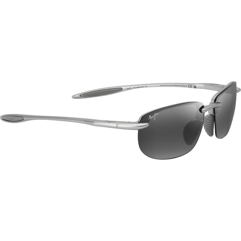 Ho'okipa Ultra Alt Fit, Matte Metallic Silver/Neutral Grey Polarised Lenses