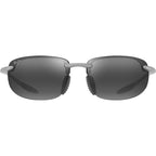 Ho'okipa Ultra Alt Fit, Matte Metallic Silver/Neutral Grey Polarised Lenses