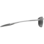 Ho'okipa Ultra Alt Fit, Matte Metallic Silver/Neutral Grey Polarised Lenses