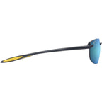 Ho'okipa Ultra Alt Fit, Matte Solid Dark Blue and Yellow/Blue Hawaii Polarised Lenses