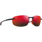 Ho'okipa Ultra, Matte Dark Blue and Orange/Hawaii Lava Polarised Lenses