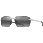 Ho'okipa Ultra G Alt Fit, Matte Metal White/Neutral Grey Polarised Lenses