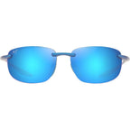 Ho'okipa Ultra, Metallic Matte Blue/Blue Hawaii Polarised Lenses