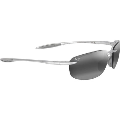 Ho'okipa Ultra, Matte Metallic Silver/Neutral Grey Polarised Lenses