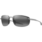Ho'okipa Ultra, Matte Metallic Silver/Neutral Grey Polarised Lenses