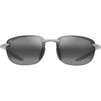 Ho'okipa Ultra, Matte Metallic Silver/Neutral Grey Polarised Lenses