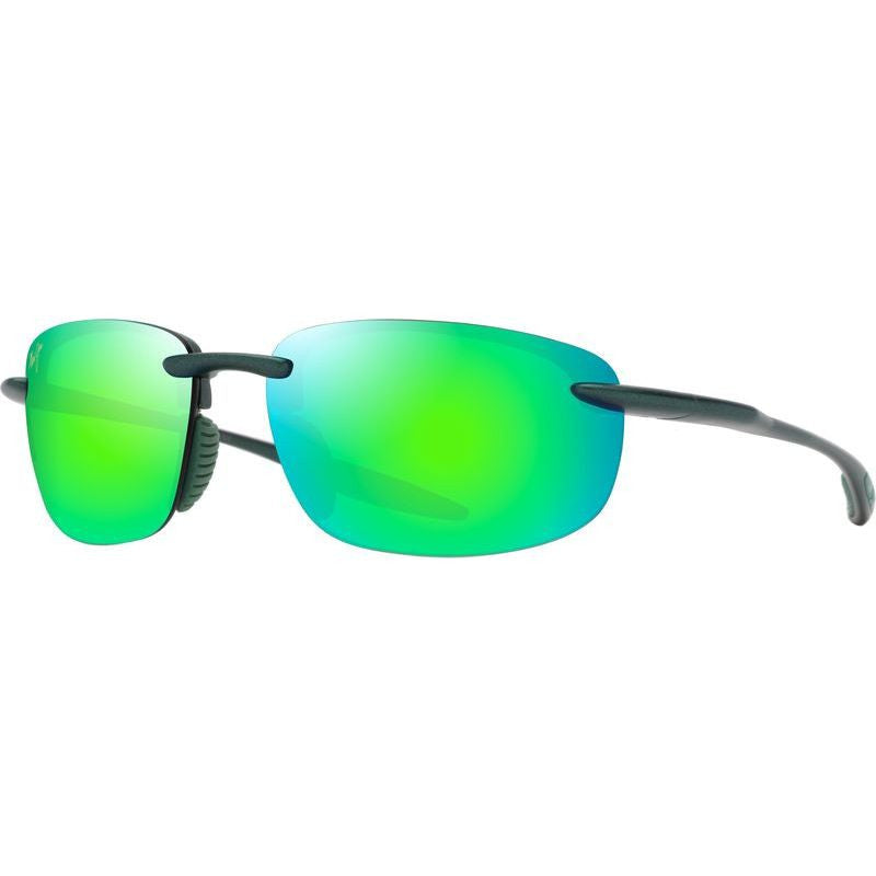 Ho'okipa Ultra, Matte Metallic Green/Maui Green Mirror Polarised Lenses