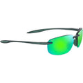 Ho'okipa Ultra, Matte Metallic Green/Maui Green Mirror Polarised Lenses