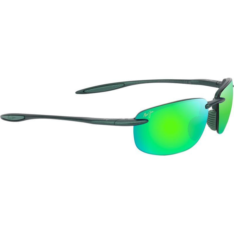 Ho'okipa Ultra, Matte Metallic Green/Maui Green Mirror Polarised Lenses