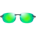 Ho'okipa Ultra, Matte Metallic Green/Maui Green Mirror Polarised Lenses