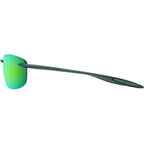 Ho'okipa Ultra, Matte Metallic Green/Maui Green Mirror Polarised Lenses
