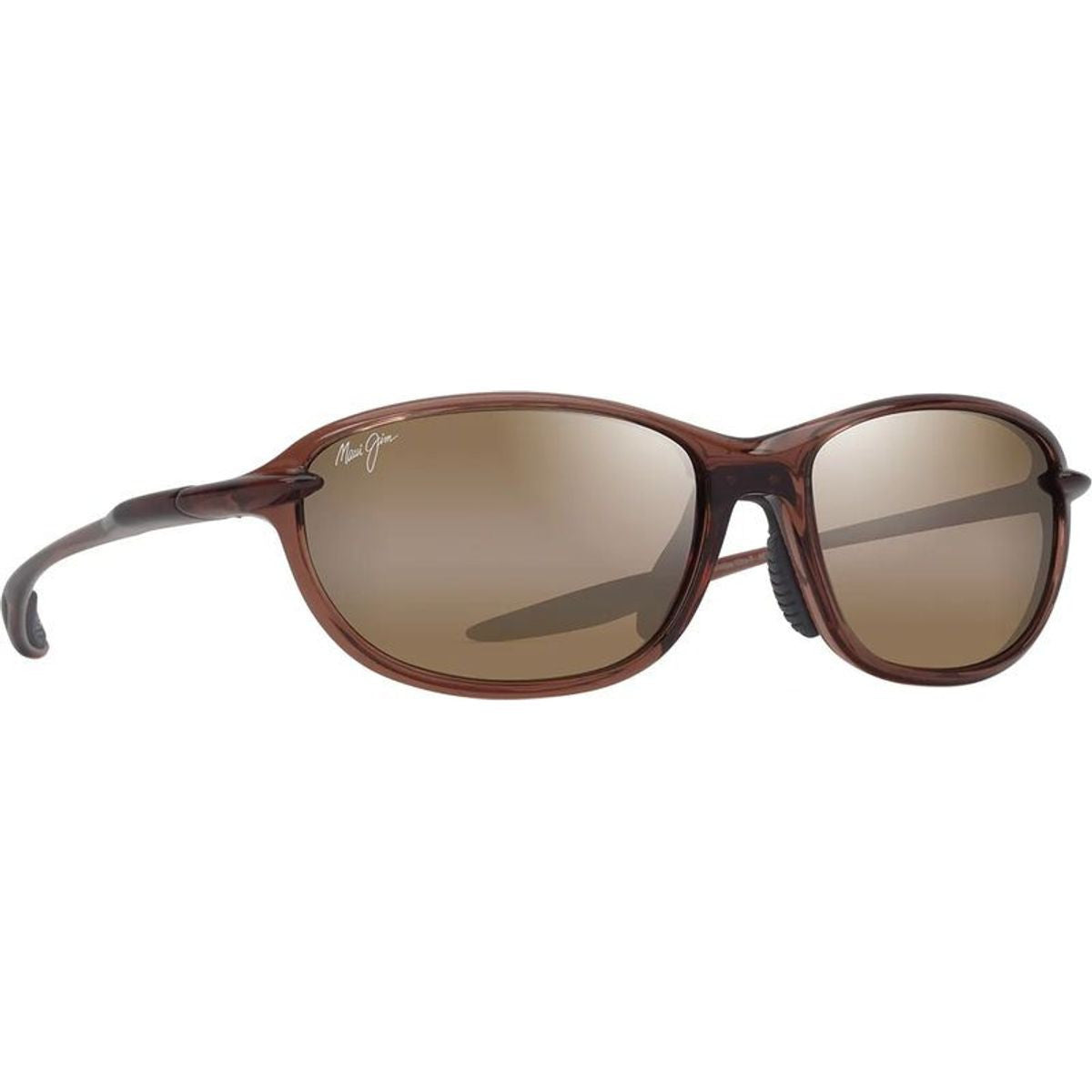 Ho'okipa Ultra R Alt Fit, Shiny Transparent Brown/HCL Bronze Polarised Lenses