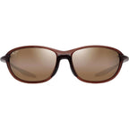 Ho'okipa Ultra R Alt Fit, Shiny Transparent Brown/HCL Bronze Polarised Lenses
