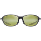 Ho'okipa Ultra R Alt Fit, Shiny Metal Transparent Grey/Maui HT Polarised Lenses