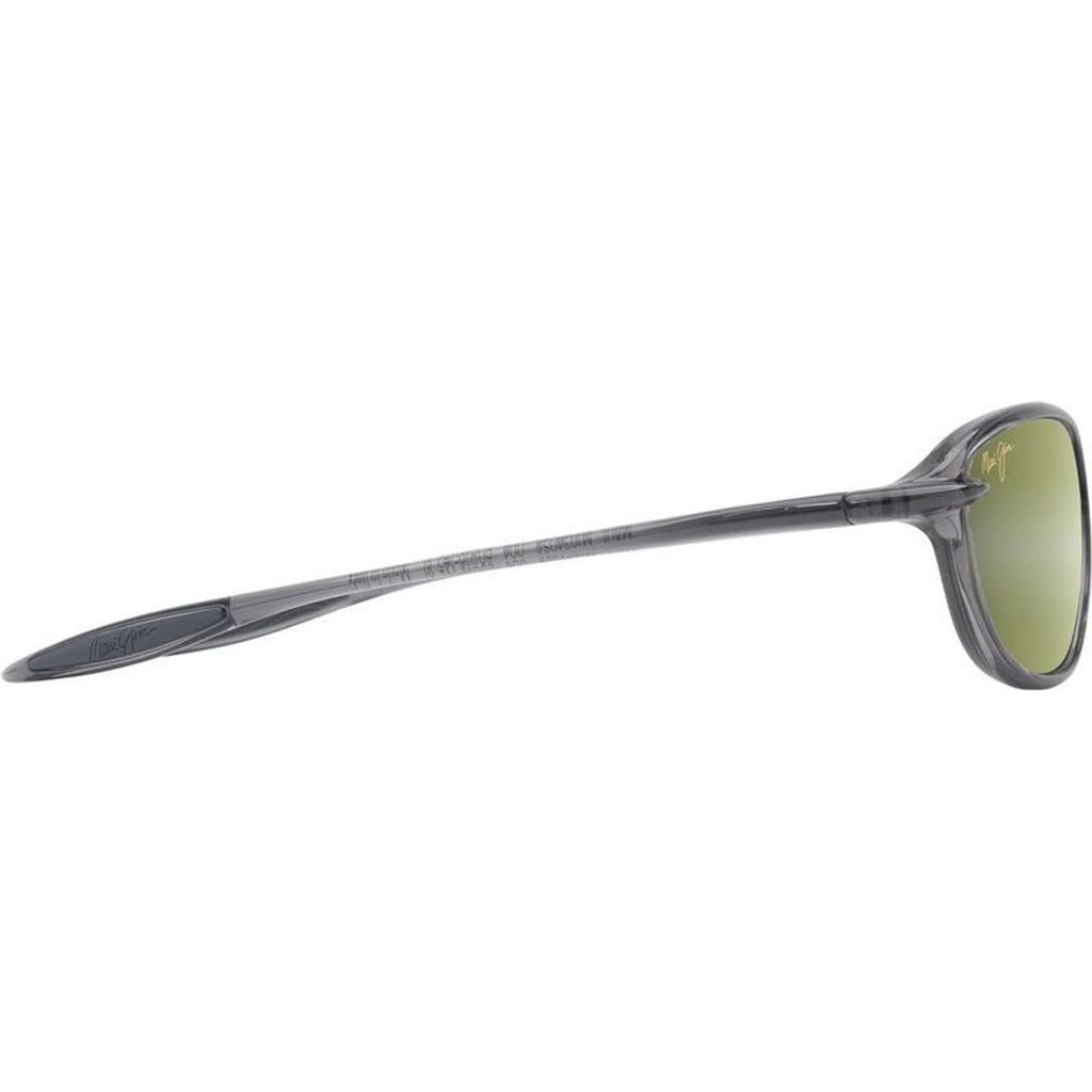 Ho'okipa Ultra R Alt Fit, Shiny Metal Transparent Grey/Maui HT Polarised Lenses