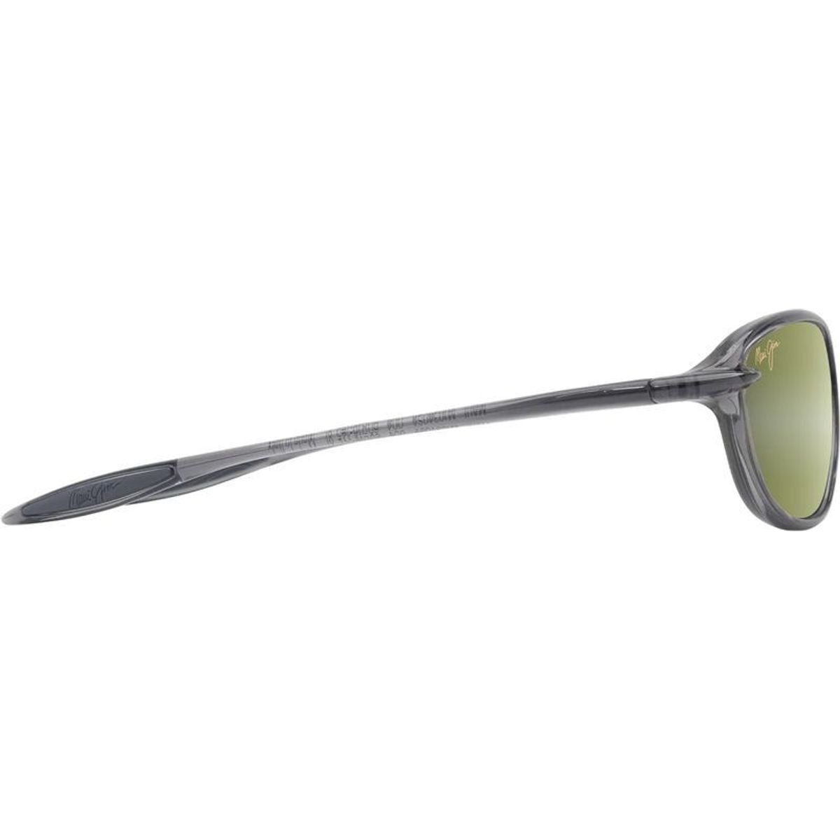 Ho'okipa Ultra R Alt Fit, Shiny Metal Transparent Grey/Maui HT Polarised Lenses