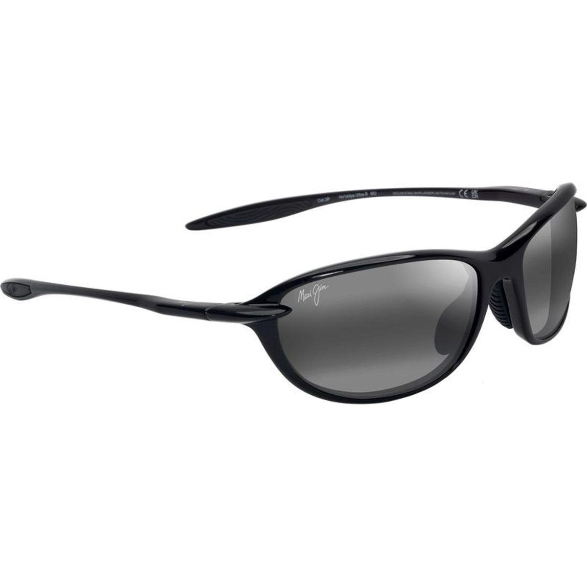 Ho'okipa Ultra R, Shiny Black/Neutral Grey Polarised Lenses