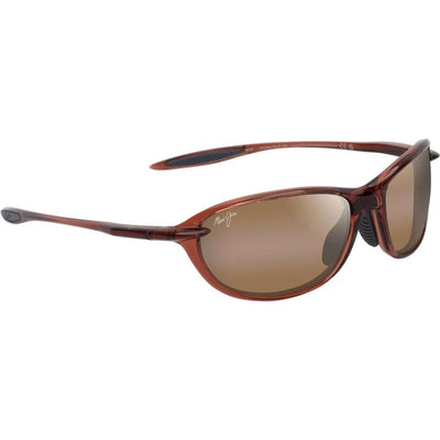 Ho'okipa Ultra R, Shiny Transparent Brown/HCL Bronze Polarised Lenses