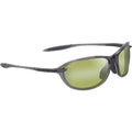 Ho'okipa Ultra R, Shiny Metal Transparent Grey/Maui HT Polarised Lenses