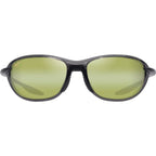 Ho'okipa Ultra R, Shiny Metal Transparent Grey/Maui HT Polarised Lenses
