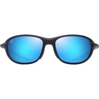 Ho'okipa Ultra R XS, Matte Black/Blue Hawaii Polarised Lenses