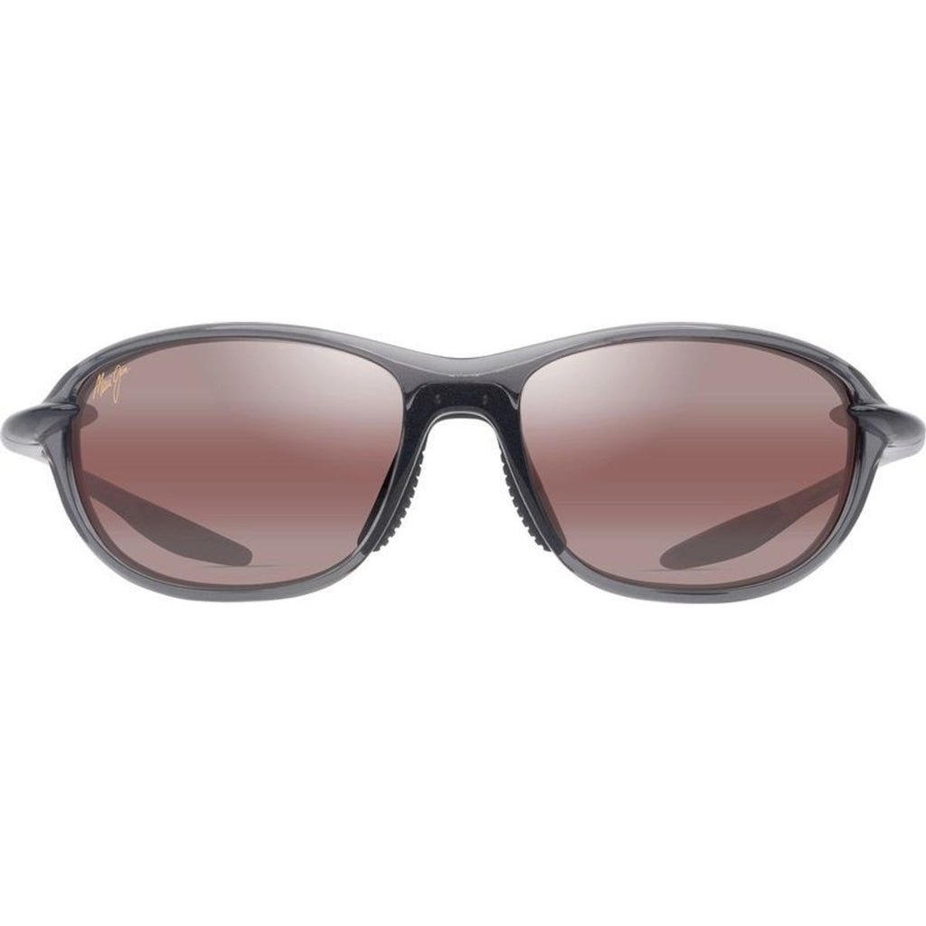 Ho'okipa Ultra R XS, Shiny Metal Transparent Grey/Maui Rose Polarised Lenses