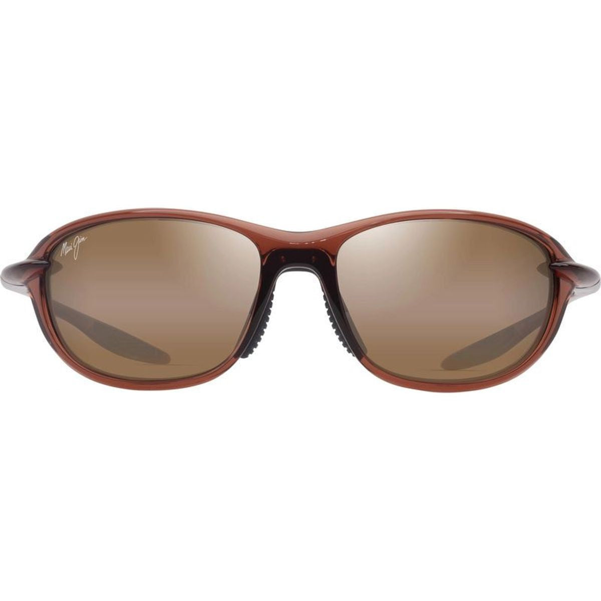 Ho'okipa Ultra R XS, Shiny Transparent Brown/HCL Bronze Polarised Lenses