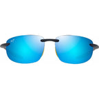 Ho'okipa Ultra, Matte Solid Dark Blue and Yellow/Blue Hawaii Polarised Lenses