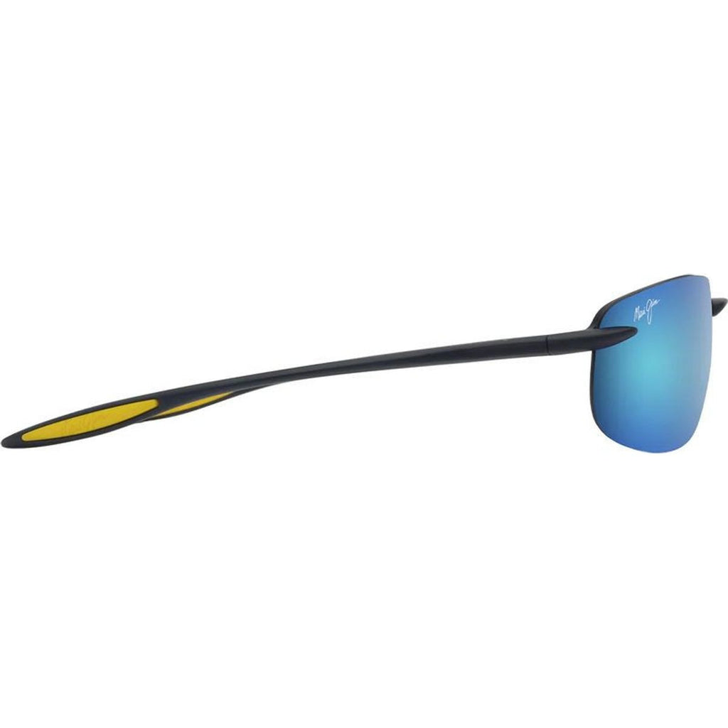 Ho'okipa Ultra, Matte Solid Dark Blue and Yellow/Blue Hawaii Polarised Lenses