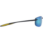 Ho'okipa Ultra, Matte Solid Dark Blue and Yellow/Blue Hawaii Polarised Lenses