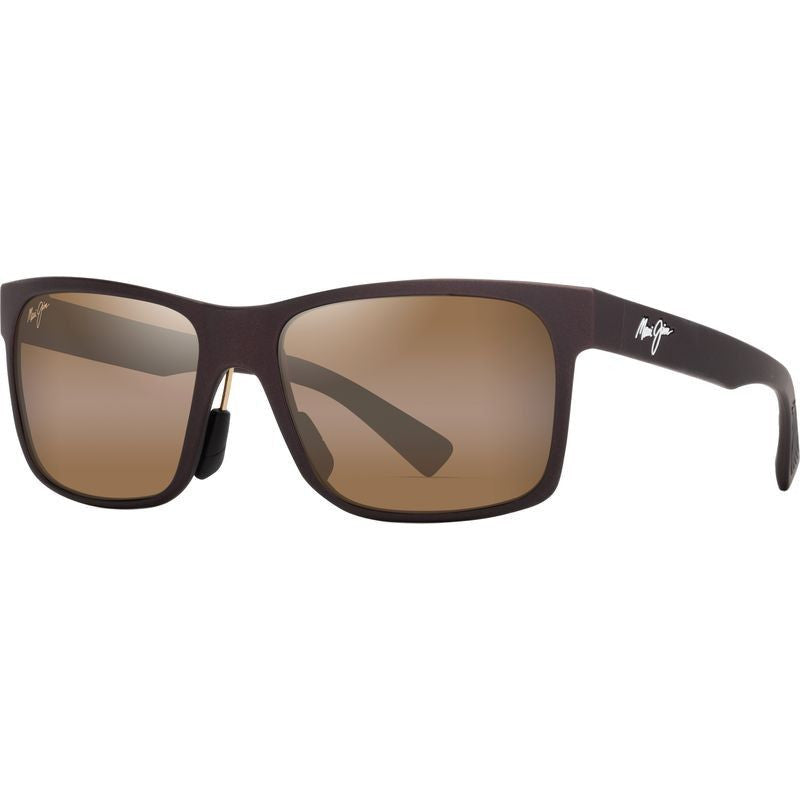 Ho'opili, Matte Metallic Brown/HCL Bronze Glass Polarised Lenses