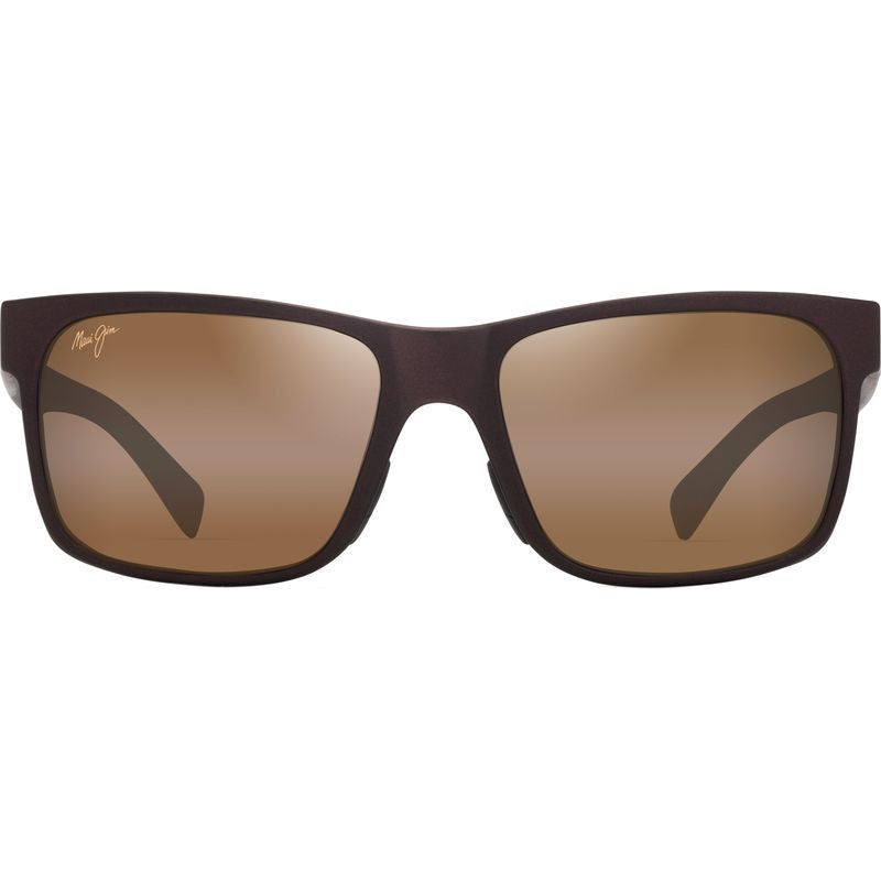 Ho'opili, Matte Metallic Brown/HCL Bronze Glass Polarised Lenses