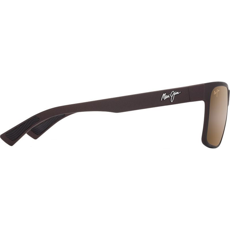 Ho'opili, Matte Metallic Brown/HCL Bronze Glass Polarised Lenses