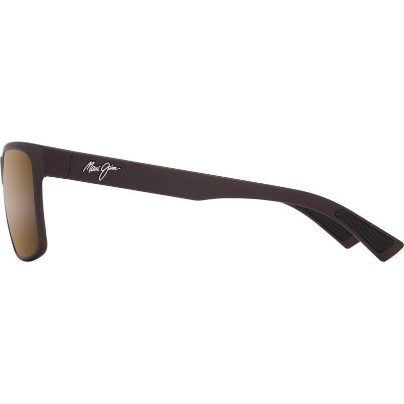 Ho'opili, Matte Metallic Brown/HCL Bronze Glass Polarised Lenses