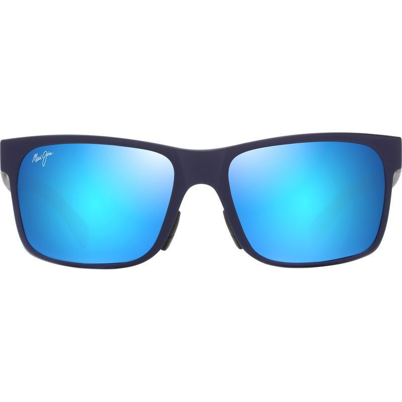 Ho'opili, Matte Metallic Blue/Blue Hawaii Glass Polarised Lenses