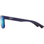 Ho'opili, Matte Metallic Blue/Blue Hawaii Glass Polarised Lenses
