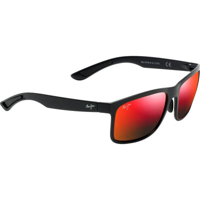 Huelo, Matte Black/Hawaii Lava Polarised Lenses
