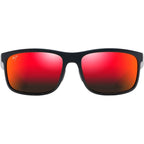 Huelo, Matte Black/Hawaii Lava Polarised Lenses