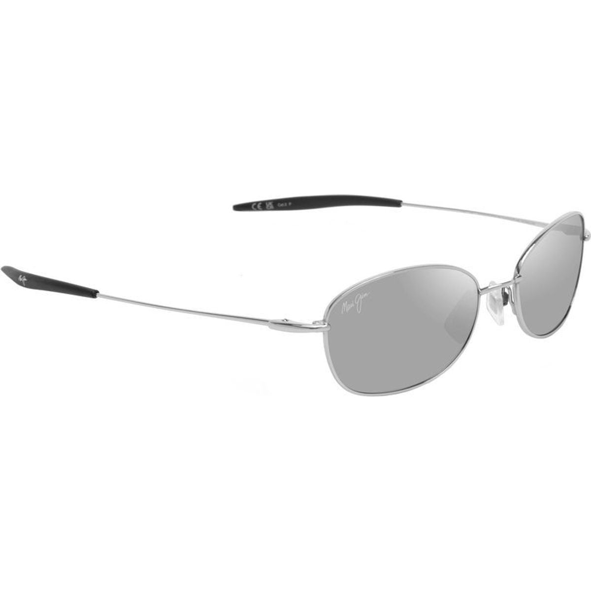 Huia, Shiny Silver/Hawaii Seashine Silver Mirror Polarised Lenses