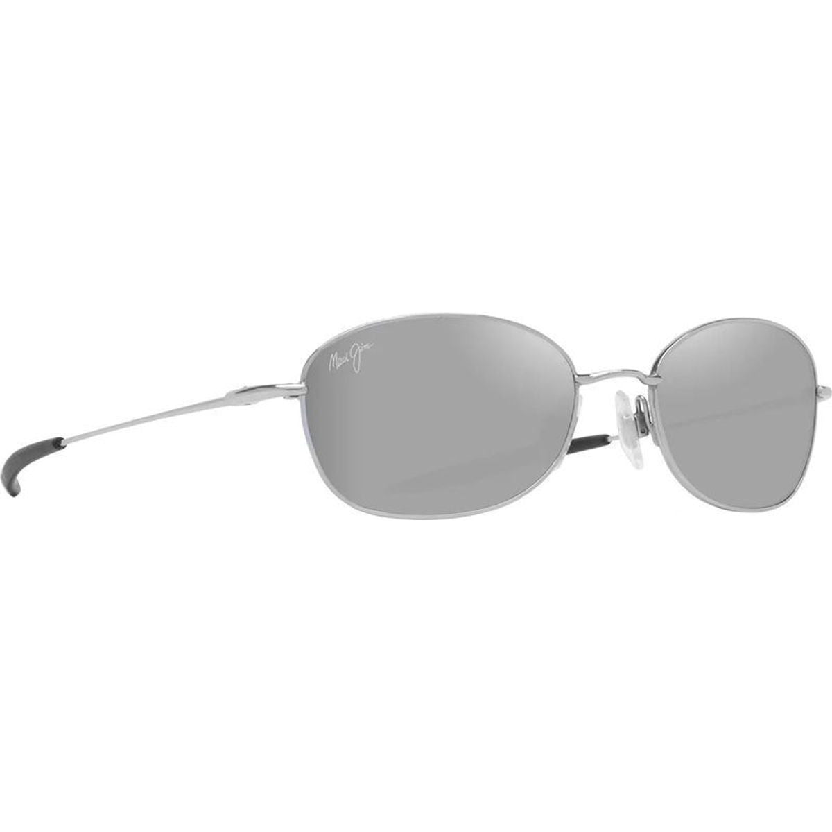 Huia, Shiny Silver/Hawaii Seashine Silver Mirror Polarised Lenses
