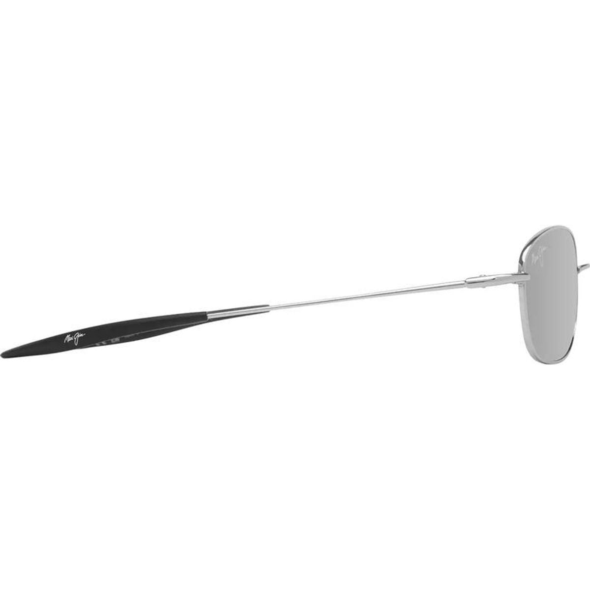 Huia, Shiny Silver/Hawaii Seashine Silver Mirror Polarised Lenses